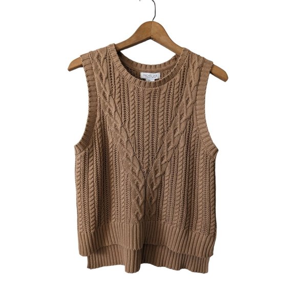 Rachel Zoe Sweaters - NWOT Rachel Zoe Cable Knit Sweater Vest Size L